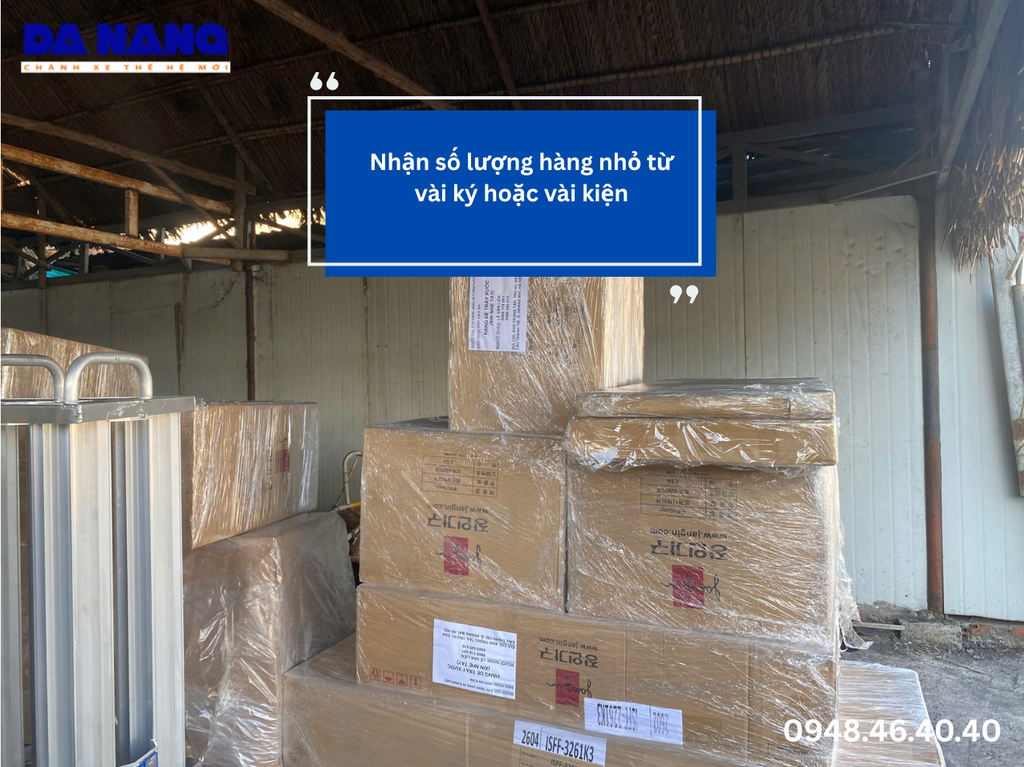 Số lượng hàng tối thiểu để chành xe nhận vận chuyển là bao nhiêu?