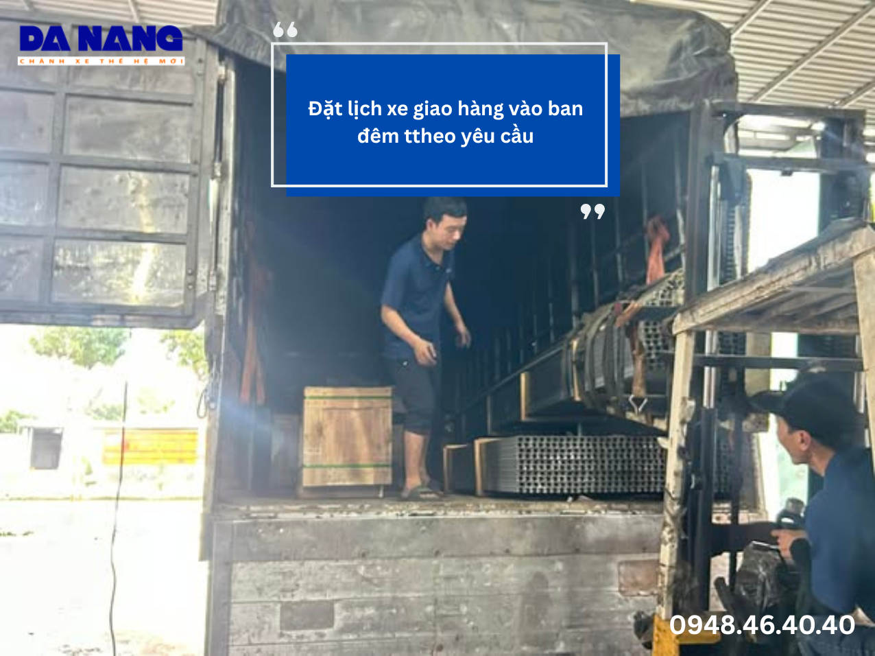 chành xe Có giao hàng vào ban đêm không?
