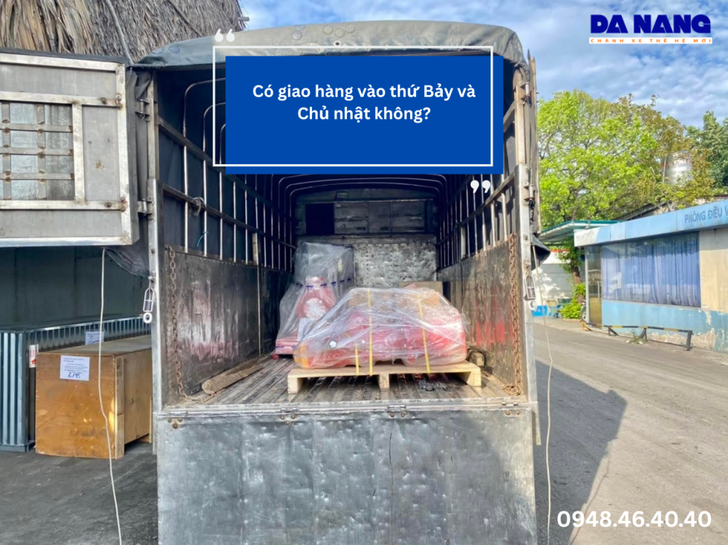 Có giao hàng vào thứ Bảy và Chủ nhật không?