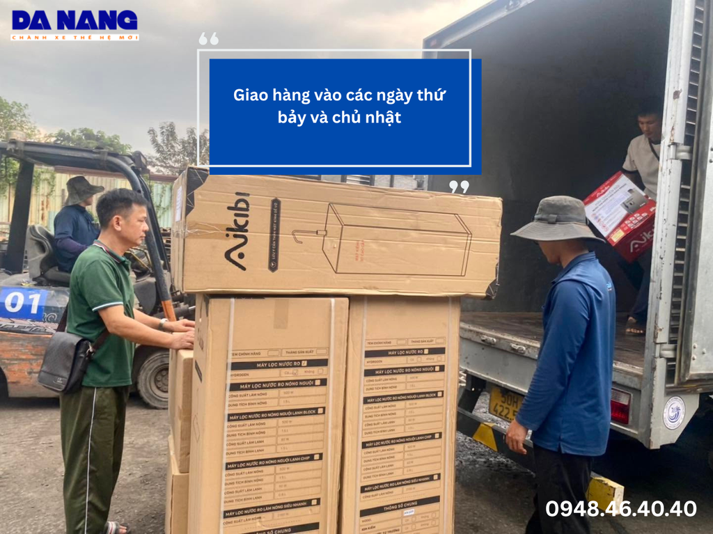 Có giao hàng vào thứ Bảy và Chủ nhật không?
