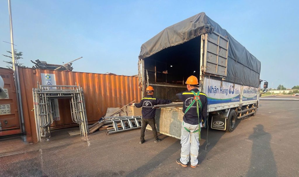 Chành xe có giao hàng tận địa chỉ người nhận không