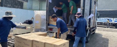 Khách có được biết biển số xe đang chở hàng không