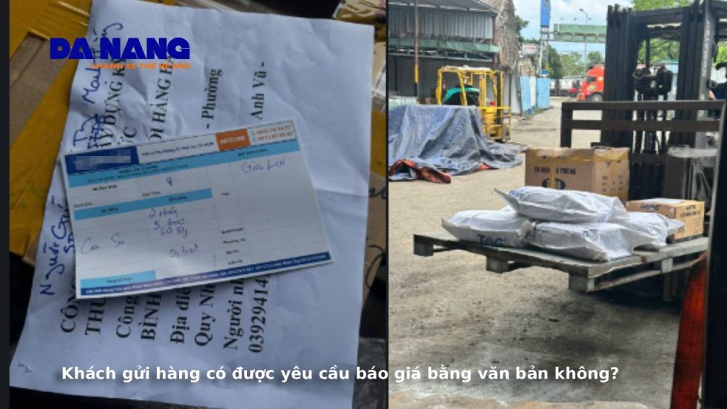 Có thể yêu cầu báo giá bằng văn bản không?