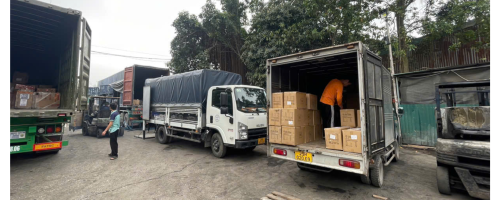 Nếu xe tải lớn không vào được thì chành xe xử lý thế nào?