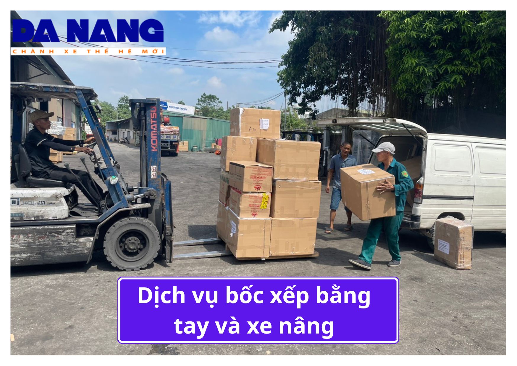 Phí bốc xếp được tính riêng hay đã bao gồm trong cước?