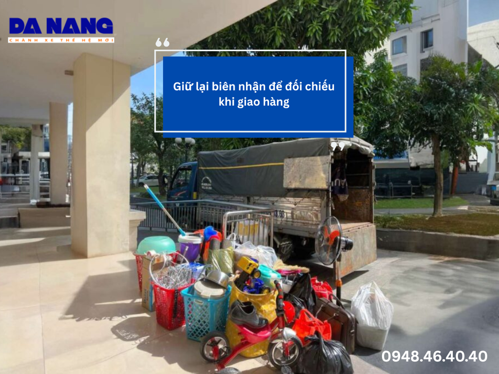 Chành xe có cung cấp chứng từ xác nhận đã thu tiền không?