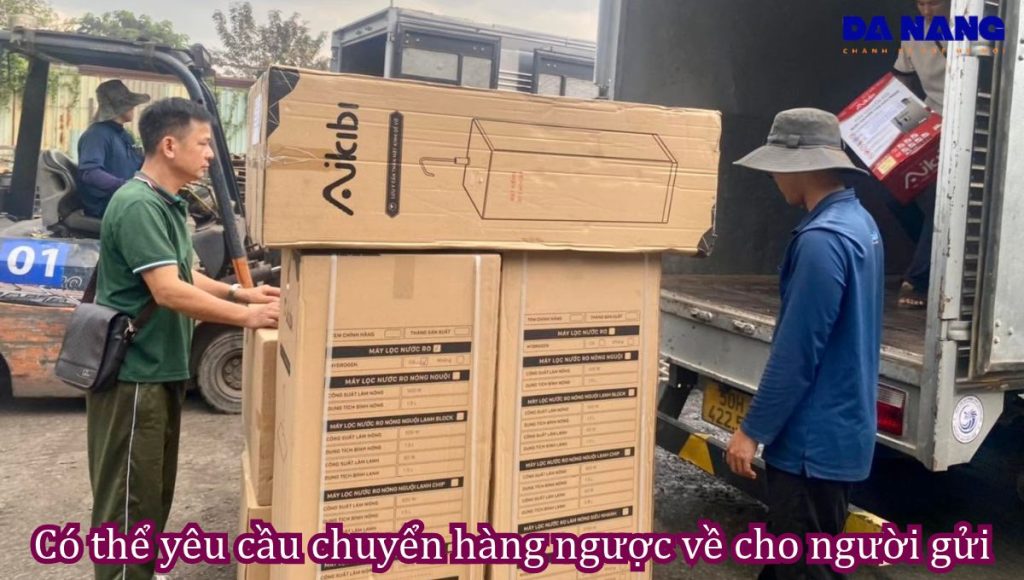 Có thể yêu cầu chuyển hàng ngược về cho người gửi không?