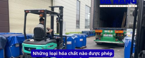 Những loại hóa chất nào được phép vận chuyển