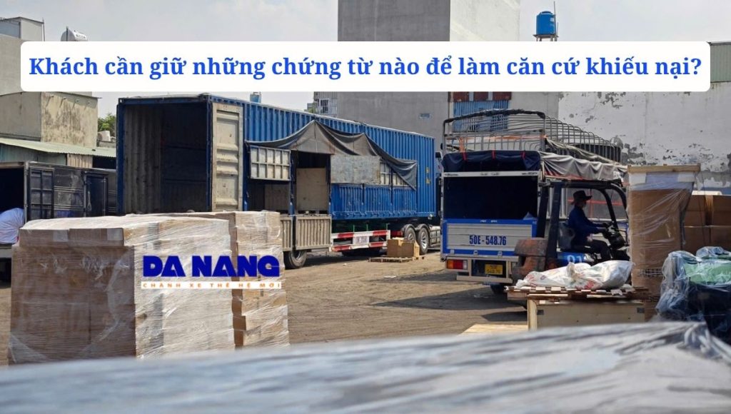 Khách cần giữ những chứng từ nào để làm căn cứ khiếu nại?