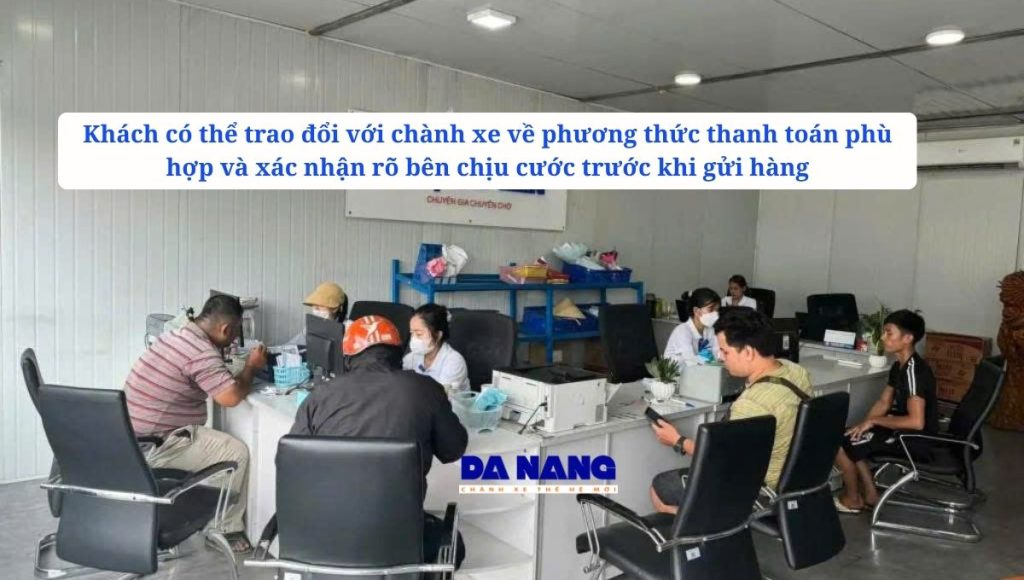 Chành Xe Đà Nẵng hỗ trợ hình thức thanh toán nào?