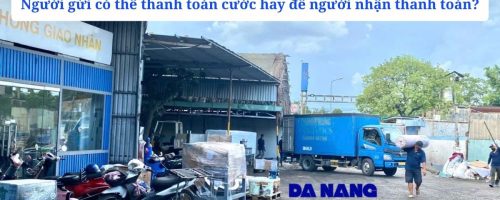 Người gửi có thể thanh toán cước hay để người nhận thanh toán?