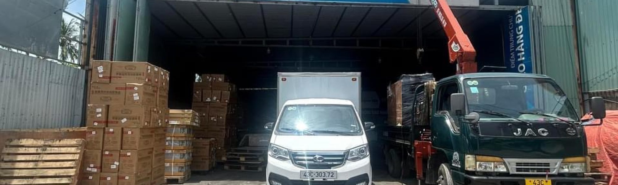 chành xe trọng tấn